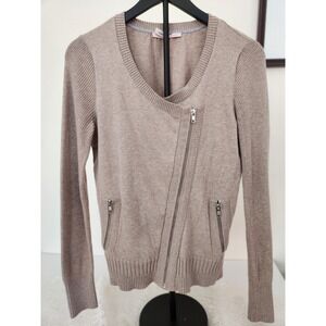 Victoria's Secret Women's Side Zipper Asymmetrical Cardigan Sweater  Size S